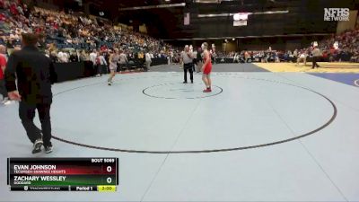 5A-157 lbs Champ. Round 1 - Zachary Wessley, Goddard vs Evan Johnson, Tecumseh-Shawnee Heights