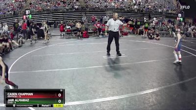 60 lbs Round 4 (6 Team) - Jair Almaraz, Utah vs Casen Chapman, Kentucky