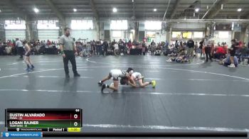 64 lbs Round 4 (6 Team) - Dustin Alvarado, POWA vs Logan Rajner, Team Ohio