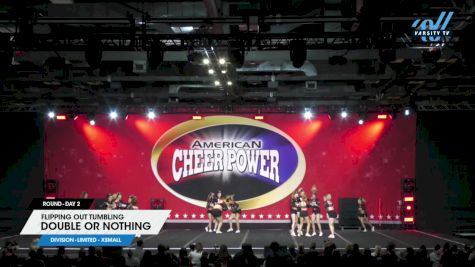 Flipping Out Tumbling - Double or Nothing [2024 L6 Limited - XSmall Day 2] 2024 Cheer Power Grand Nationals