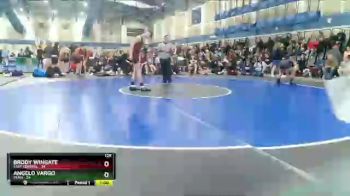 125 lbs Semis (4 Team) - Brody Wingate, East Central vs Angelo Vargo, Penn