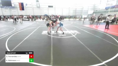 138 lbs Consi Of 8 #1 - David Fernandez, Deer Valley HighSchool vs Karter Robinson, Shootbox WC