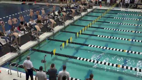 Purdue Invite, Men 100 Fly C Final