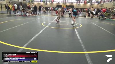 152 lbs Cons. Round 4 - Kale Hansen, Iowa vs Braxten Westendorf, Immortal Athletics WC