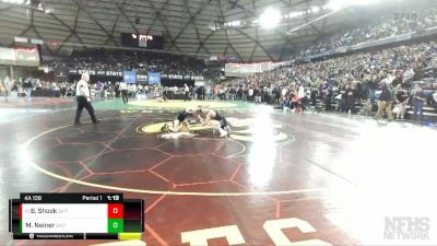 4A 138 lbs Semifinal - Braden Shook, South Kitsap vs Mitchell Neiner, South Kitsap