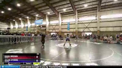 140 lbs 3rd Place Match - Kahli Brown, Idaho vs Kaari Storrs, Alaska