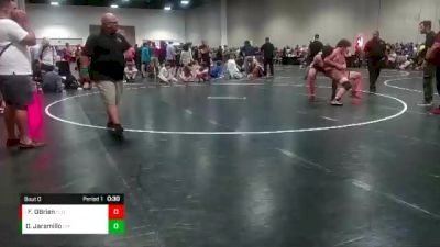 170 lbs Cons. Round 1 - Finnegan OBrien, Florida vs Daniel Jaramillo, Colosseum Wrestling