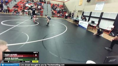 70 lbs Round 1 - Jason Blevins, Punisher Wrestling Company vs Tazio Alfaro, Cherry Creek Wrestling Club