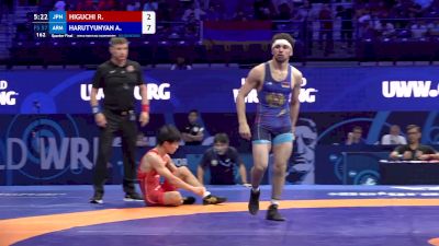 57 kg 1/4 Final - Rei Higuchi, Japan vs Arsen Harutyunyan, Armenia