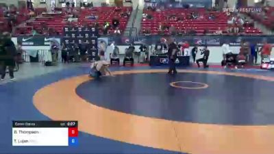 79 kg Consolation - Brayden Thompson, Illinois vs Taylor Lujan, Panther Wrestling Club RTC / TMWC