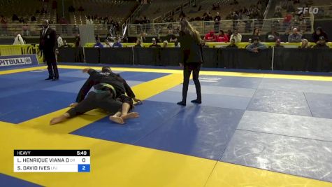LUIZ HENRIQUE VIANA DA SILVA vs SAMUEL DAVID IVES 2024 Pan Jiu Jitsu IBJJF Championship