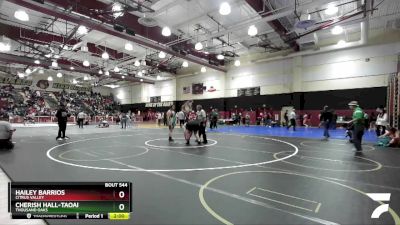 235 lbs Quarterfinal - Cherish Hall-Taoai, Thousand Oaks vs Hailey Barrios, Citrus Valley