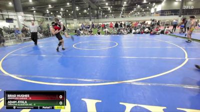 132 lbs Round 2 (4 Team) - Adam Ayala, THRACIAN GLADIATOR WC vs Brad Hughes, GRAPPLERS GARAGE