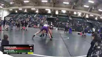 140 lbs Round 3 (6 Team) - Issah Plunk, Midwest Destroyers vs Hayden Klimek, G.I. Grapplers Black