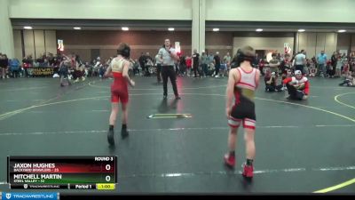 70 lbs Round 3 (6 Team) - Jaxon Hughes, Backyard Brawlers vs Mitchell Martin, Steel Valley