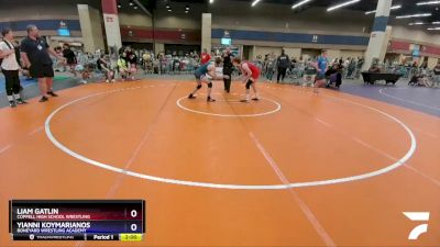 145 lbs Cons. Round 2 - Liam Gatlin, Coppell High School Wrestling vs Yianni Koymarianos, Boneyard Wrestling Academy