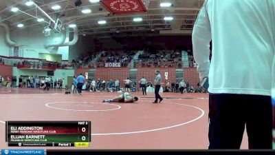 285 lbs Cons. Round 3 - Elijah Barnett, Franklin Wrestling Club vs Eli Addington, Perry Meridian Wrestling Club