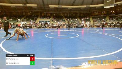 100 lbs Quarterfinal - Raeya Perkins, HURRICANE WRESTLING ACADEMY vs Delaney Tackett, Pursuit