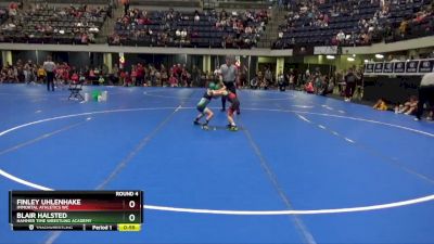 55 lbs Round 4 - Finley Uhlenhake, Immortal Athletics WC vs Blair Halsted, Hammer Time Wrestling Academy