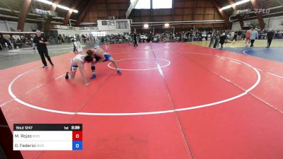 182 kg Rr Rnd 3 - Miguel Rojas, Wyoming Seminary vs Dom Federici, Wyoming Seminary