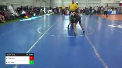 S-80 Mats 1-4 4:15pm lbs Round Of 16 - Hunter Sutfin, MI vs Kael Kimmy, PA