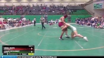 175 lbs Quarterfinals (8 Team) - Virgil Heath, Brookwood vs Conor McCloskey, Buford