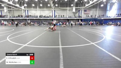 149 lbs Consi Of 32 #1 - Cole Cifrodelli, Unattached-Rider vs William McMullen, Long Island U