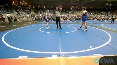 160 lbs 7th Place - Brock Hughes, Wagoner Takedown Club vs Trevor Eichhorn, Vinita Kids Wrestling