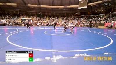 64 lbs Quarterfinal - Evan Thiele, CVBJJ vs Brody Bafia, Huntingdon Youth Wrestling