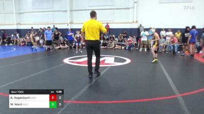 80 lbs Pools - Adam Hagenbuch, Rebellion vs Milo Ward, West Virginia Wild