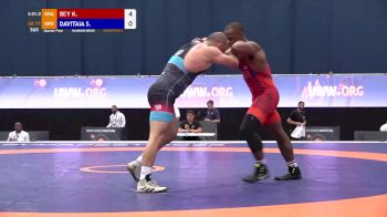 77 kg Quarterfinal - Kamal Bey, USA vs Sachino Davitaia, GEO