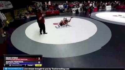 152 lbs Cons. Round 6 - Sean Otero, Norwalk High School Wrestling vs Damian Montoya, Red Wave Wrestling