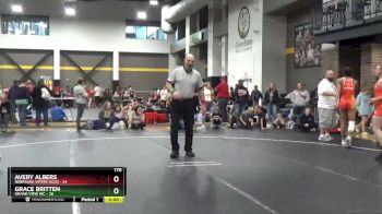 170 lbs Placement (4 Team) - Grace Britten, Grand View WC vs Avery Albers, Nebraska Vipers Gold