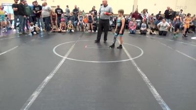 75 lbs Rr Rnd 3 - Jace Beaston, Tri State Hammers K-4 vs Aedan Mccaffery, Buffalo Valley K-4