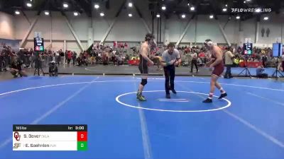 165 lbs Prelims - Sam Dover, Oklahoma vs Emil Soehnlen, Purdue