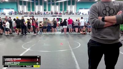 64 lbs Round 1 (6 Team) - Garrett Raley, Florida Scorpions vs Landon Walker, Glasgow WA