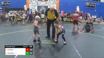 41 lbs Finals (8 Team) - Leonidas Cortese, Untouchables Purple vs Lawson Murdock, ARES Black