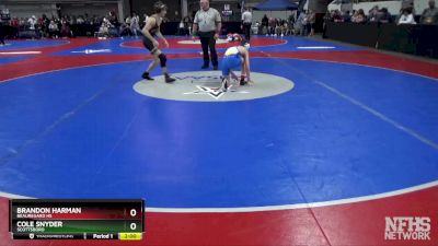 5A 113 lbs Quarterfinal - Brandon Harman, Beauregard HS vs Cole Snyder, Scottsboro