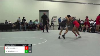 132 lbs Round 2 (6 Team) - William Bayslinger, POWA vs Aldo Hernandez, Combat Athletics