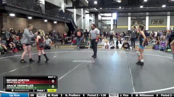 82 lbs Round 1 (4 Team) - Zoey Gibson, Hastings Wrestling Academy vs Zoe Sullivan, Grand View WC