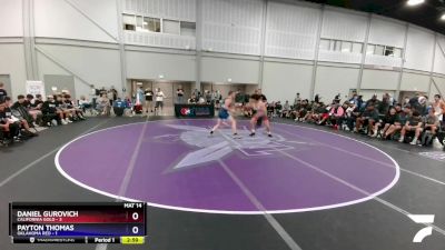 195 lbs Round 1 (8 Team) - Daniel Gurovich, California Gold vs Payton Thomas, Oklahoma Red