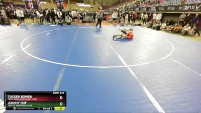 126 lbs Semifinal - Jeremy Huf, Suplex Wrestling Club vs Tucker Bowen, Team Idaho Wrestling Club