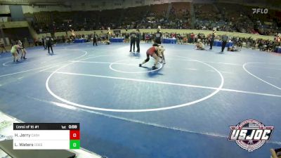 126 lbs Consi Of 16 #1 - Houston Jerry, Cashion Youth Wrestling vs Lake Waters, ODESSA YOUTH WRESTLING