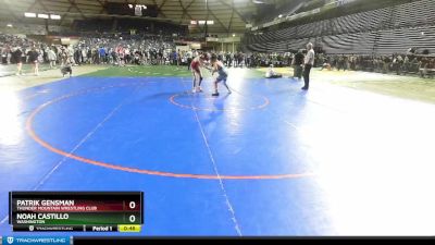 149 lbs Champ. Round 2 - Patrik Gensman, Thunder Mountain Wrestling Club vs Noah Castillo, Washington