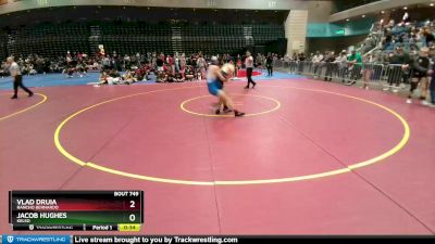 132 lbs Cons. Round 2 - Jacob Hughes, Kelso vs Vlad Druia, Rancho Bernardo