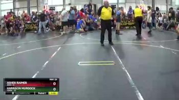 91 lbs Round 5 (6 Team) - Harrison Murdock, POWA vs Asher Raimer, Ares