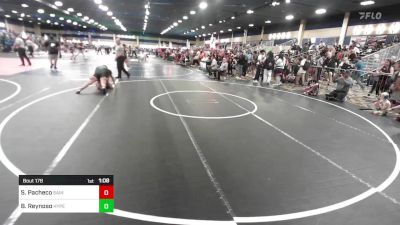 130 lbs Quarterfinal - Sophia Pacheco, Saint Pius X vs Briella Reynoso, Hyperbolic WC