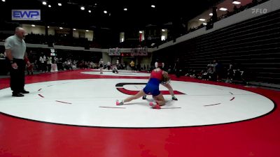 110 lbs Quarterfinal - Loryn Lopez, Durant High School Girls vs Milla Andrews, Fayetteville High School