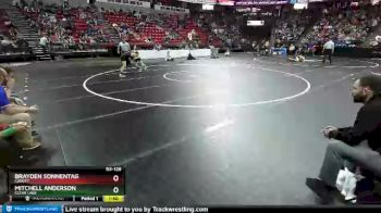 D3-126 lbs Quarterfinal - Brayden Sonnentag, Cadott vs Mitchell Anderson, Clear Lake