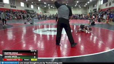 85 lbs Cons. Round 2 - Tayden Weite, Staples Motley Wrestling vs Hunter Houle, Pursuit Wrestling Minnesota